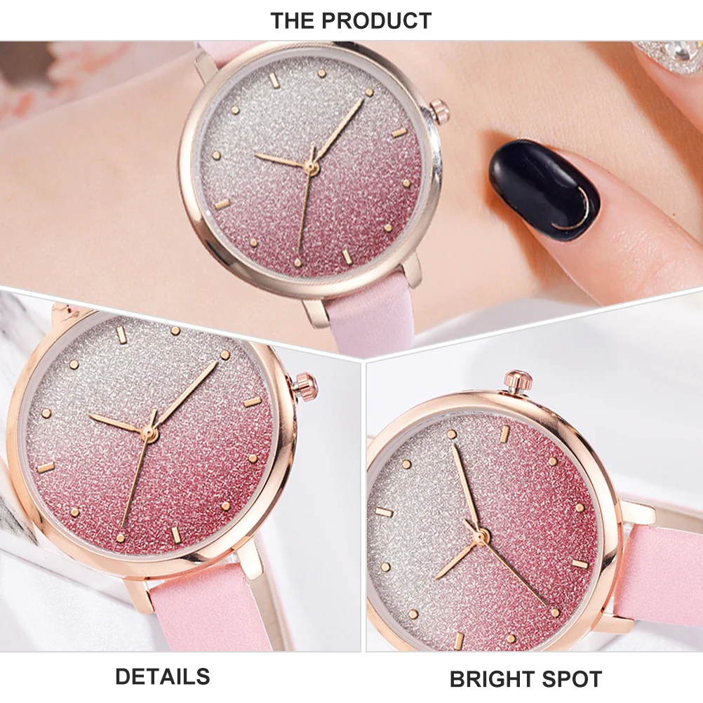 

1 шт. женские кварцевые часы стильные женские часы из сплава искусственного стекла повседневные наручные модные часы-браслет практичный аксессуар