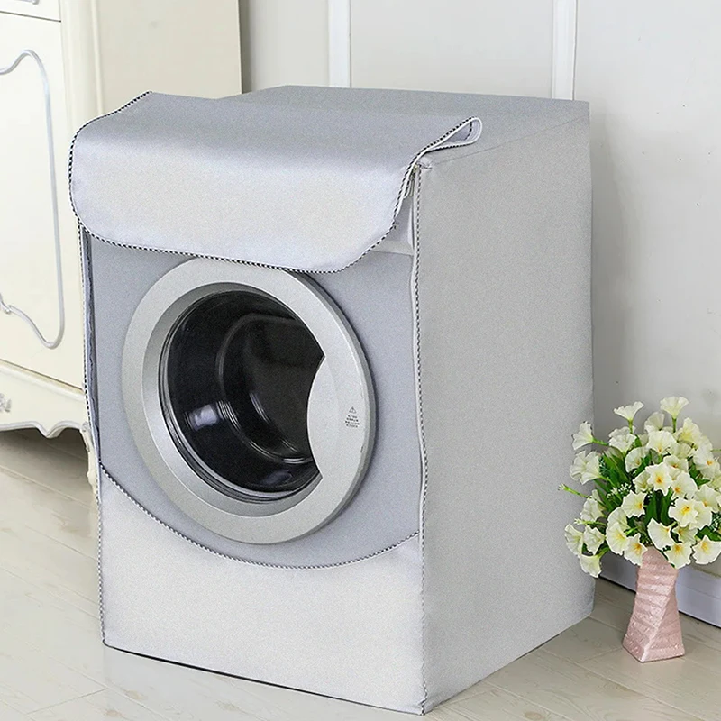 Washing Machine Cover Home Storage Dustproof Sunscreen Front Load Laundry Dryer Covers Waterproof Case