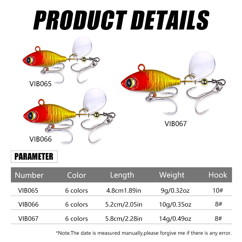 1Pc Metal Jig Bait Spinner 3D Eye Color Laser Spinning Gear Luring Cast Fishing Tackle Blade Hook Pesca VIB Lure Artificial Bait
