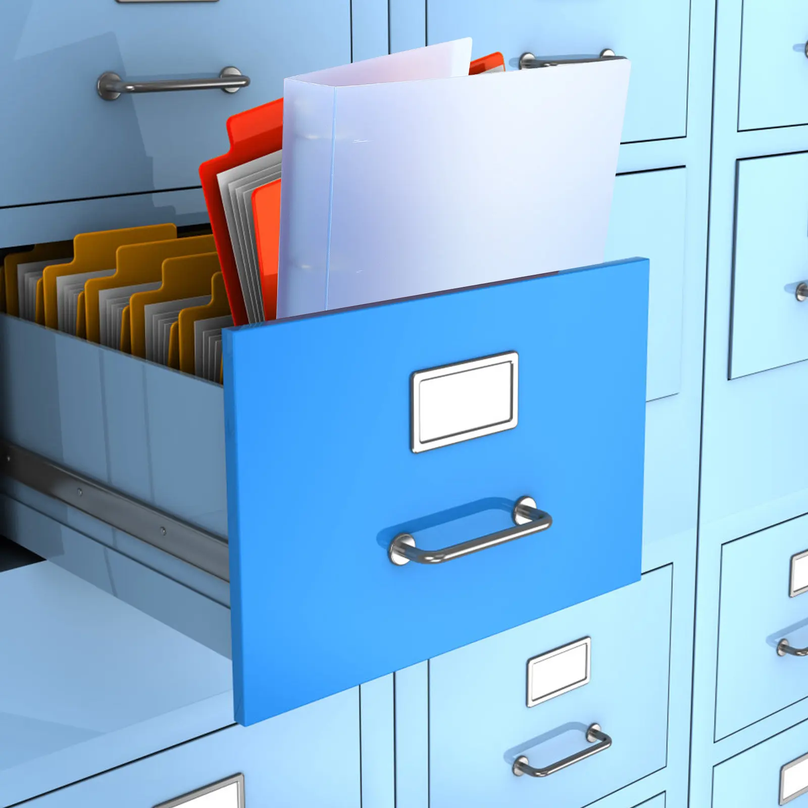 

3pcs File Folders A4 Binder Organizer Transparent Document Folder For School Office Home Folder Organizer Binders 1.5