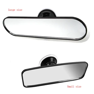 Interior of the car rearview mirror, large angular rearview mirror, adjustable suction cup, universal auto accessories, 360 ° rotation 10 Main Smart Rearview Sales - №7