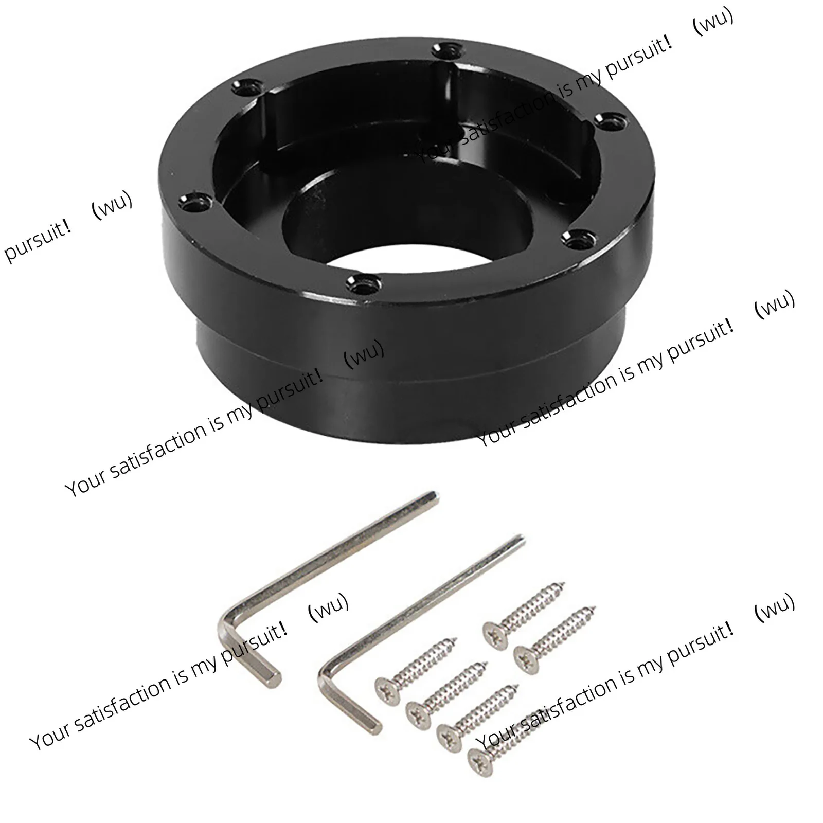 1 for Logitech G29 G920 G923 70mm racing game steering wheel adapter plate, metal modified accessories