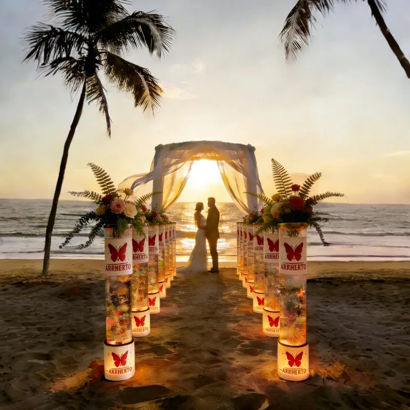Street lights, street lights, wedding room lanterns, ambient lighting