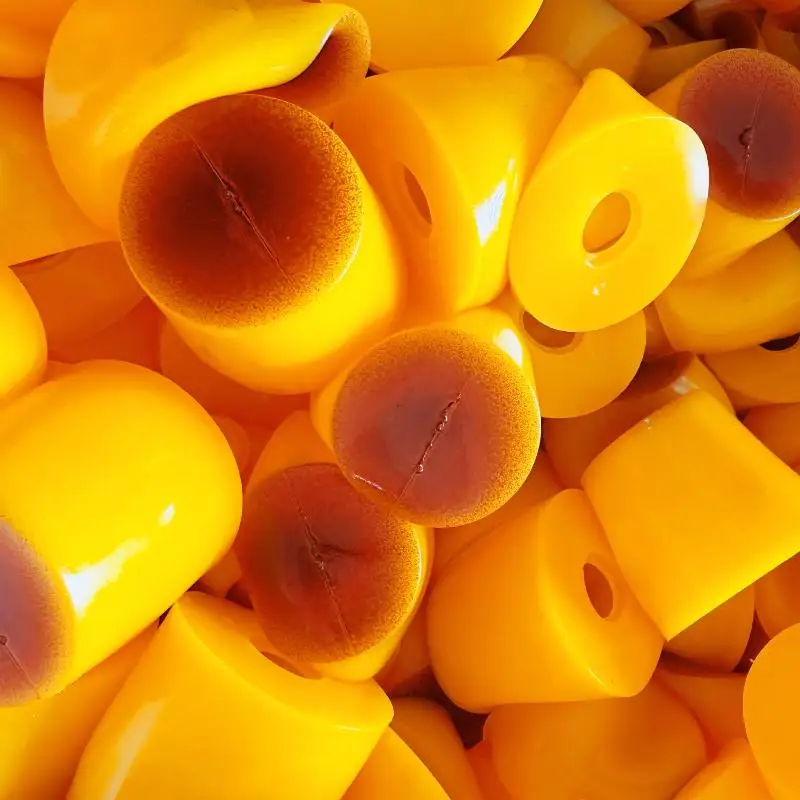 Portable Caramel Pudding Squeeze Ball Crispy Sound Soft DIY Handmade Squeezing Toy for Travel Office Stress Relief Gifts