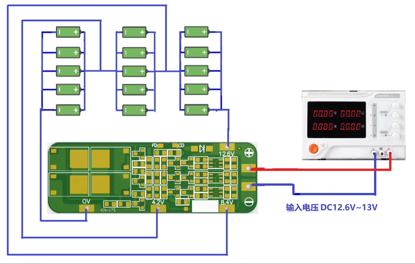 3S 20A 18650 Li-ion Lithium Battery Charger Protection Board Pcb Bms Cell Over-discharge Over-current Charging Protecting Module