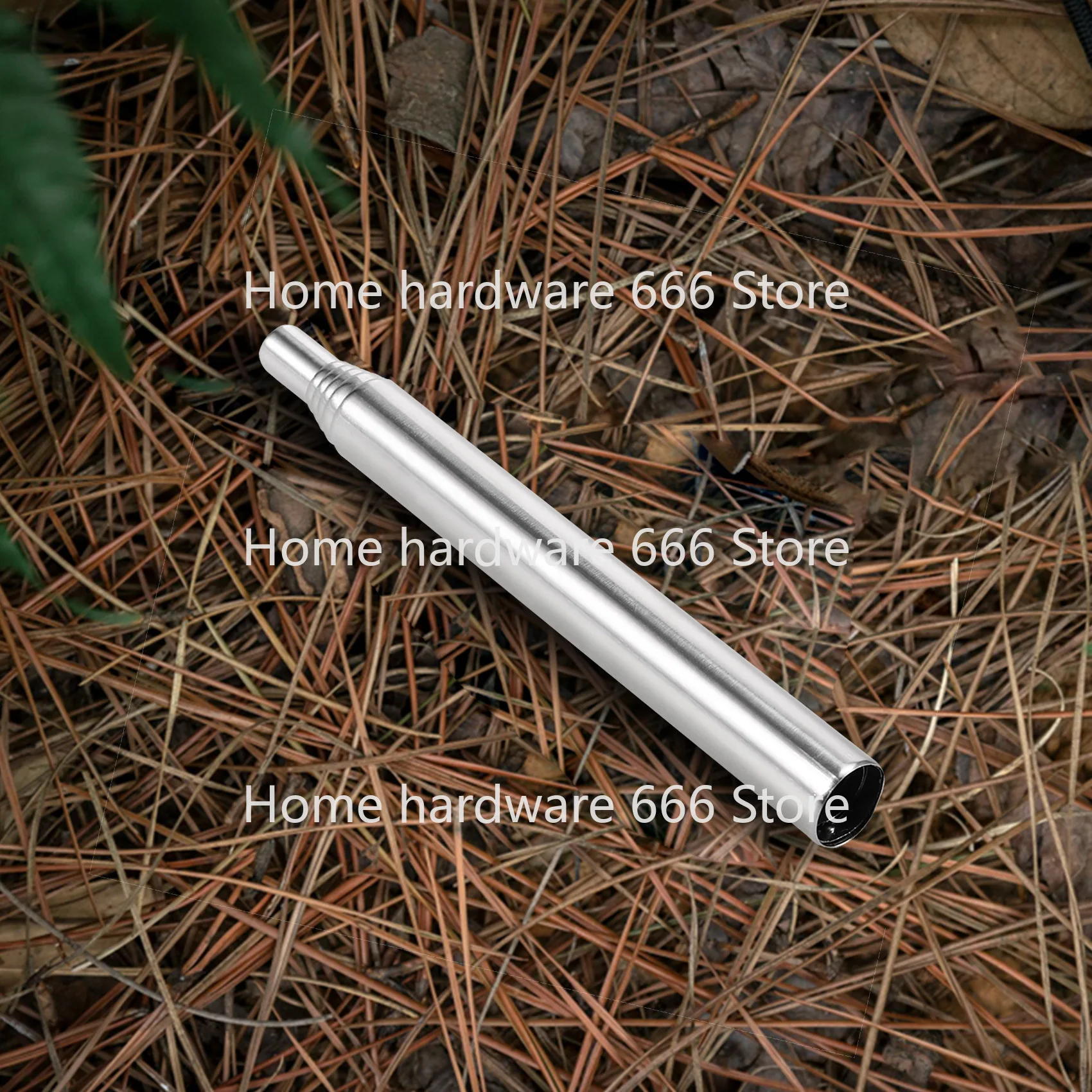 Outdoor Stainless Steel Fire Rod, Telescopic Fire Starter, Camping Barbecue Fire Pipe