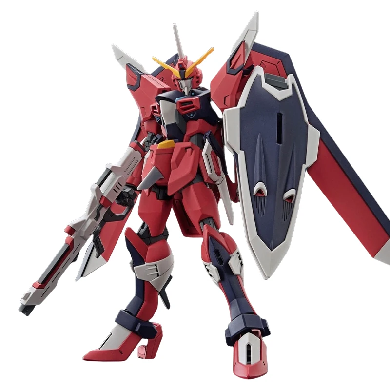 Bandai Original GUNDAM HG 1/144 Series IMMORTAL JUSTICE Anime Action Figure Assembly Model Toys Collectible Model Ornaments Gift