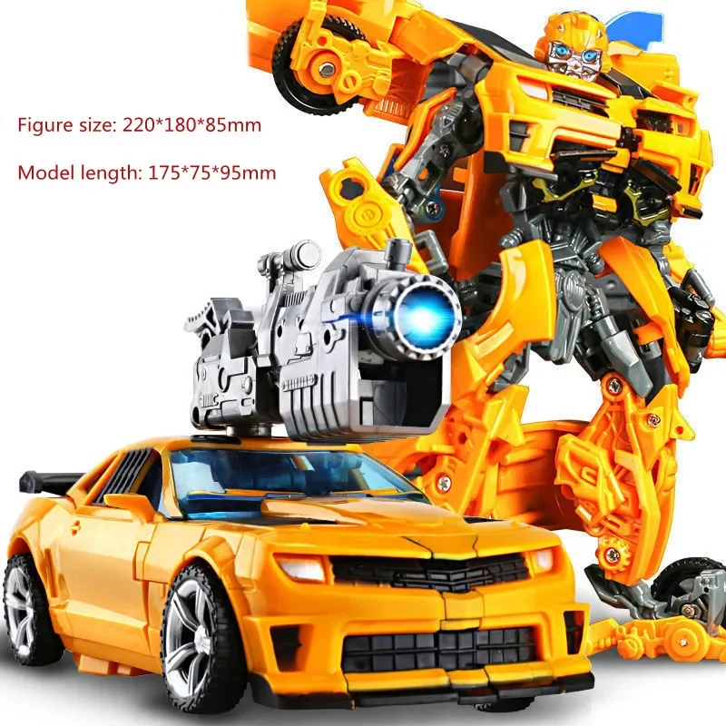 2026 NEU Kinderspielzeug Roboter-Auto aus Legierung und Kunststoff YS04A Actionfigur Anime-Filmreihe Kindergeburtstagsgeschenk Lernspielzeug