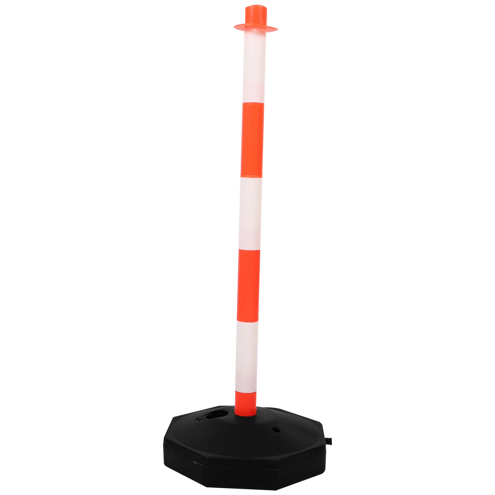 

Water Fillable White Safety Barrier Movable Anti Collision Column Elastic Isolation Pile Guardrail Warning Cone High