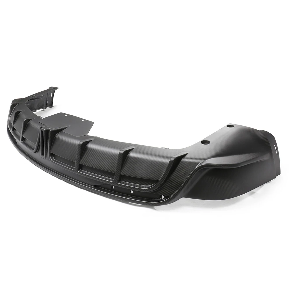 

Dry Carbon Fiber Cover for Teslal Model X 2023 2024 Rear Bumper Lip Diffuser Body Kits Exterior Parts