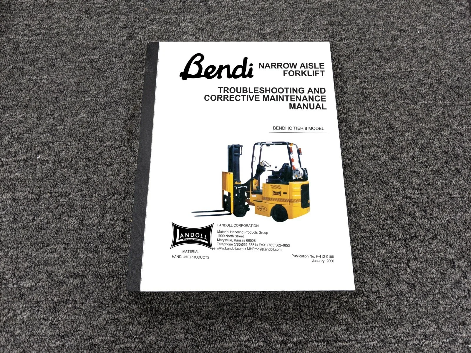 

Вилочный погрузчик SpecDiag BENDI Landoll 2,23 ГБ PDF Обслуживание и руководство по эксплуатации DVD