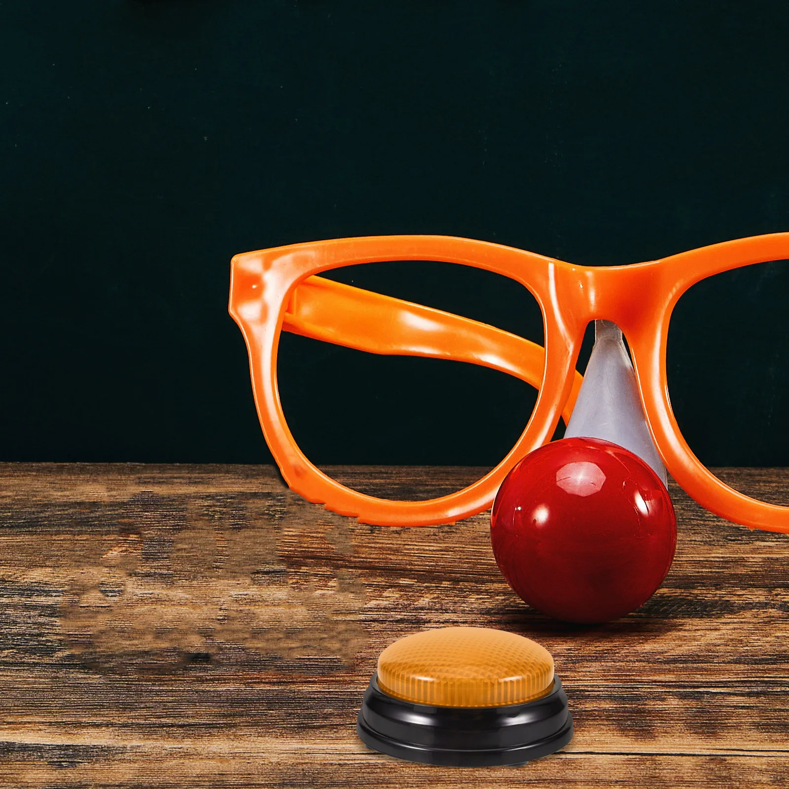 

Sound Button Prop Party Game Button with Light and Sound Effects for Prank Office Wedding Tailgating Fun Party Supplies