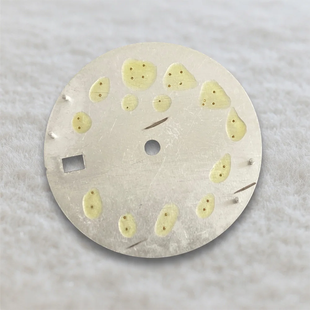 S Logo Dial 28.5mm NH35 Dial Arabic Numerals Dial Suitable For NH36/4R/7S Automatic Movement Single Calendar Watch Accessories