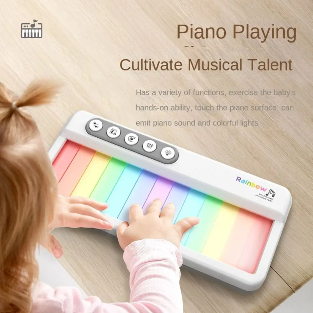 

Musical Kids Electronic Piano Toy Early Educational Multifunctional Pocket Piano Keyboard Toy Electronic Organ Learning Music