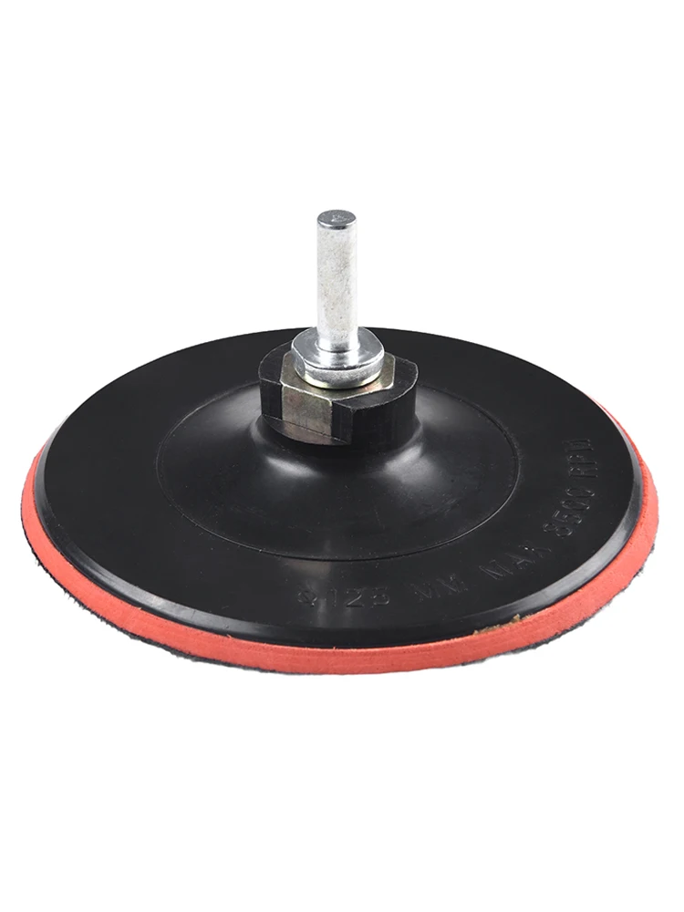 Angle Grinder Sanding Disc Drill Chuck Shank 8mm Hook And Ring Back Pad Max 12500 RPM Plastic/Rubber Remove Rust