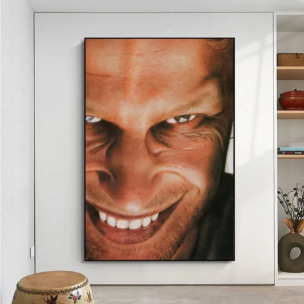 Aphex Twin DJ Poster Club Kraft Paper Prints Rules Poster Vintage Home Room Cafe Bar Art Wall Decor Aesthetic Painting