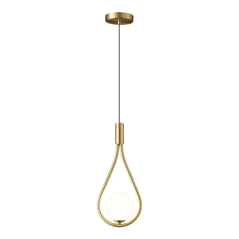 Pendel leuchte Glaskugel fรผr Schlafzimmer Nachttisch Bad hรคngende Leuchte Beleuchtung Dekoration nordische moderne LED versand kostenfrei