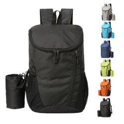 Faltbarer Rucksack für Frauen Männer Schultern Tasche große Kapazität Rucksack Outdoor-Reise Fahrt Wander feld Pack ultraleichten Rucksack