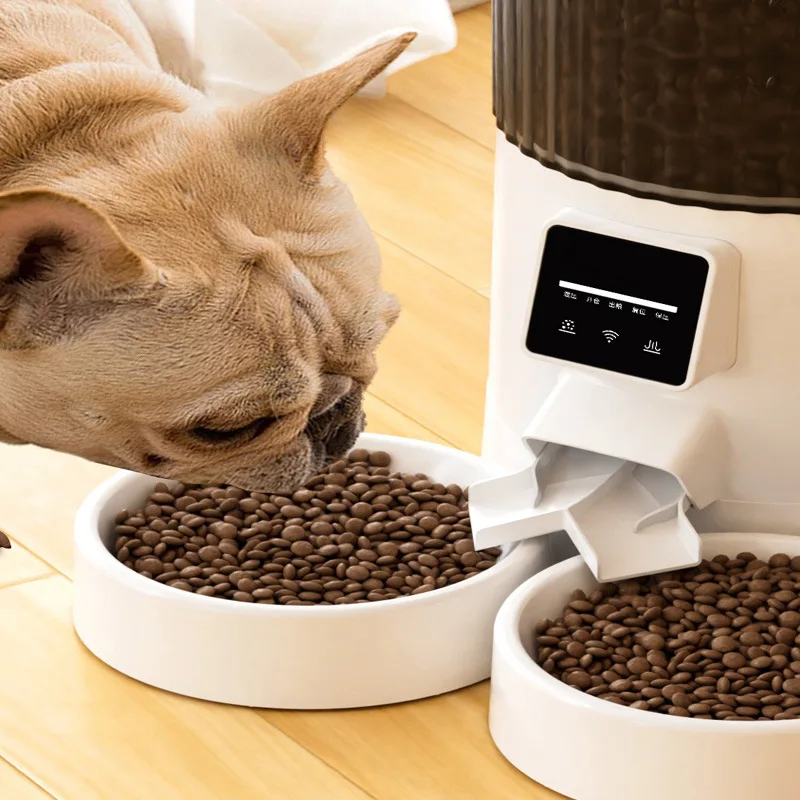 Vacuum Automatic Feeder Cat Timing Quantitative Intelligent Pet Cat Food Dog Food Remote Control Feeding Machine