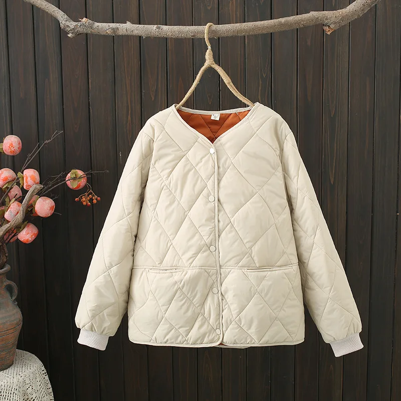 

Lightweight ort Hooded down Jaet for Women Pure Color Korean Sle Autumn Winter Coat Fat MM Brand Cotton Clothes