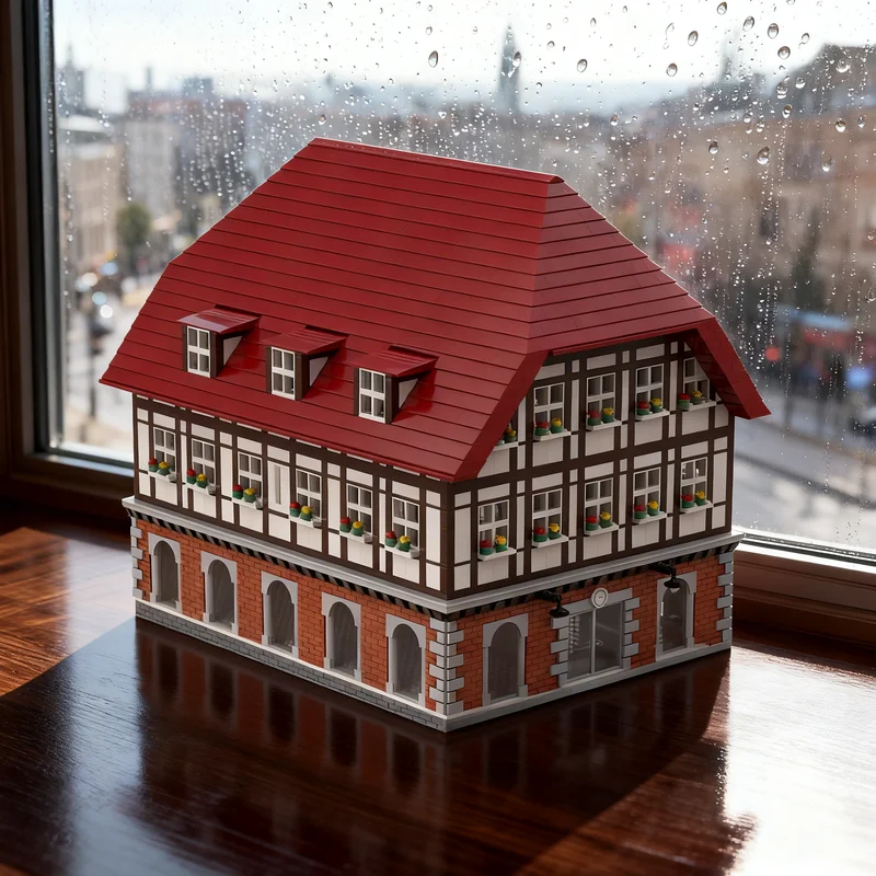 

4533pcs MOC Big Train Station RC Model Building Blocks Architecture Toy Christmas Gifts DIY Creative Idea Education Brick Kids