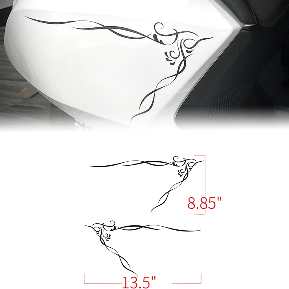Panical For Honda Gold Wing GL1800 F6B Motorcycles 2018-2026 Set Of Fine-Line Body Fairing Stickers