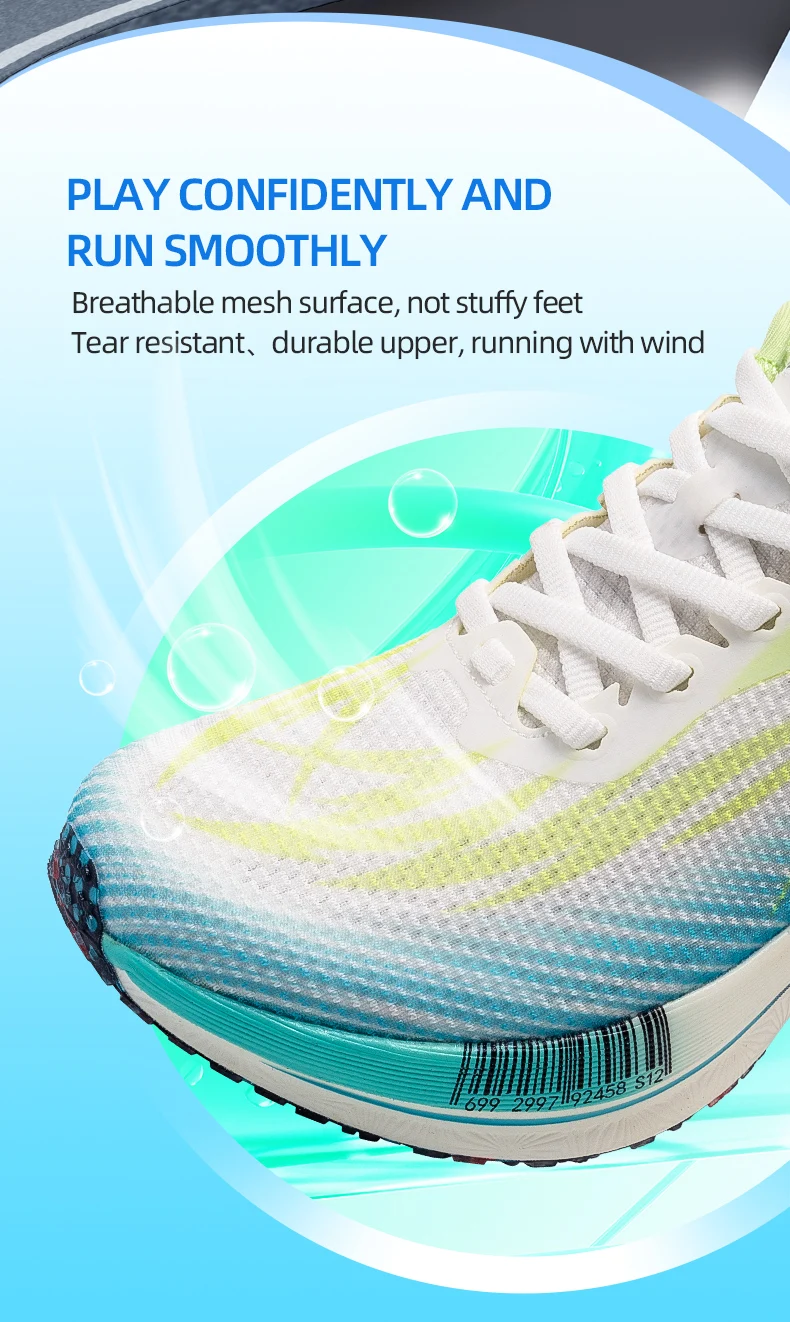 ONEMIX Beam Training Running Shoes for Men And Women Breathable Summer Sport Jogging Shoes Full Sole Nylon Plate for Training