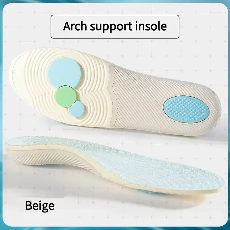 

Sports Shoes Insoles Arch Support Insole for Feet Plantar Fasciitis Flat Foot Orthopedic Pads Running Accessories Shoe Sole Man