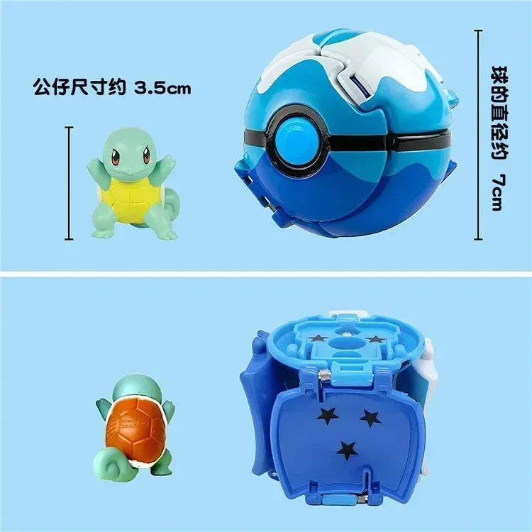 Pokemon Schlafpuppen Geschenke / Ballspielzeuge Pikachu Bulbasaur Eevee Snorlax Jirachi Komala PVC Anime Figuren Kawaii Spielzeuge – Detail 18