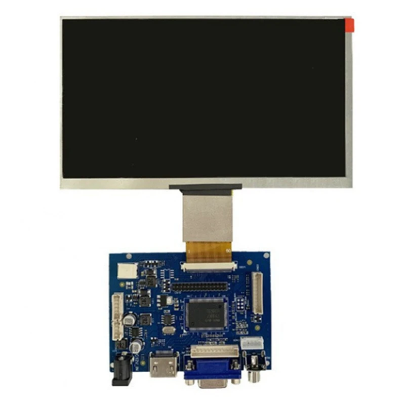 7 Inch 50pin HD 1024x600 LCD Display -Compatible Driver Board DIY Chassis Display Kit for-A22U