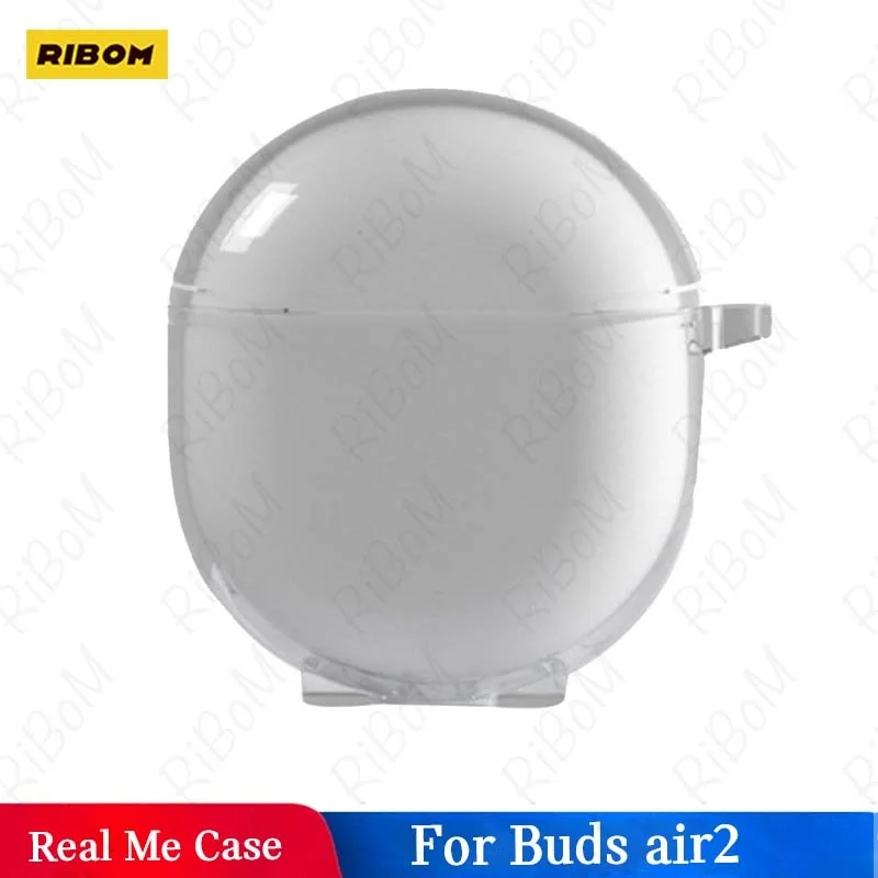 Étui en TPU Compatible avec Realme Buds Air 2, couvercle Transparent, étui de charge pour écouteurs, protection anti-poussière, accessoire d'écouteurs bon marché