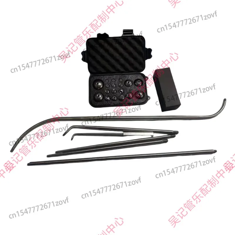 

Набор инструментов для ремонта музыкальных инструментов: шарообразные насадки для формовки латунных инструментов