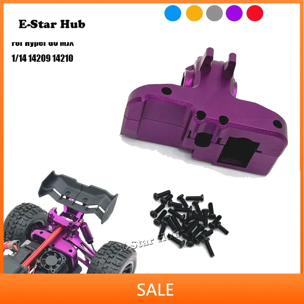

Задняя крышка коробки передач, крышка шестерни для Hyper GO MJX 1/14 14209 14210, аксессуары, комплект металлических обновленных деталей, радиоуправляемый гусеничный автомобиль, грузовик, багги