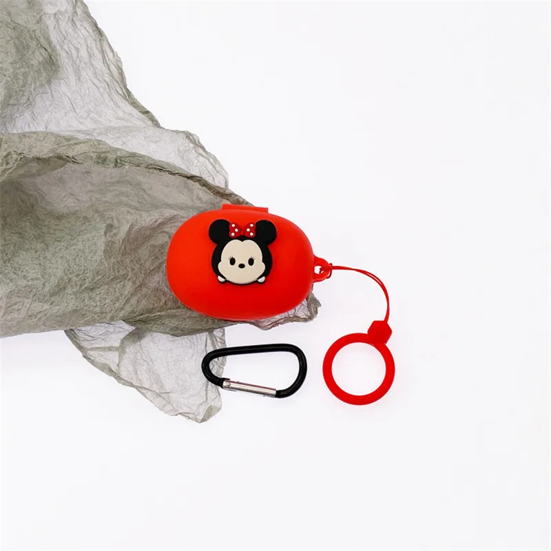 الكرتون ديزني حقيبة سماعة الاذن ل Realme Buds Air 2 Neo سيليكون بلوتوث سماعات أذن صندوق شحن الغطاء الواقي ل Realme Buds Q2