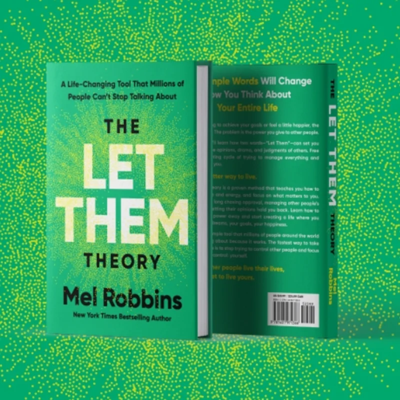

Книга «Пусть их теории» Mel Robbins Millions Of People, обсуждающие инструменты для изменения жизни, книги самоуправления, усиление психологии, ГОРЯЧИЙ