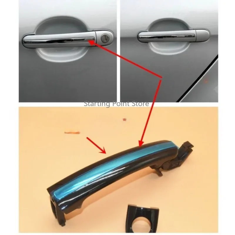 

Suitable for Volkswagen Passat Drive New Drive Old Lavida Old Bright car door handle with glitter