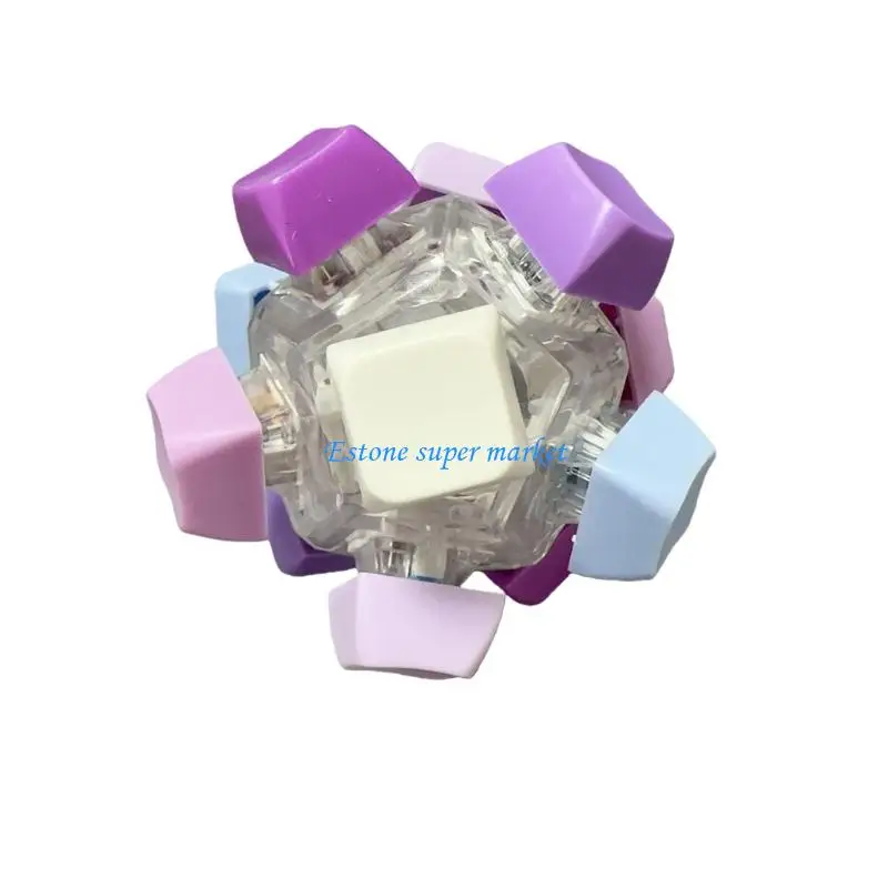 090B Durable Presses Mechanical Toy Portable Handheld For Office School Stress Relief
