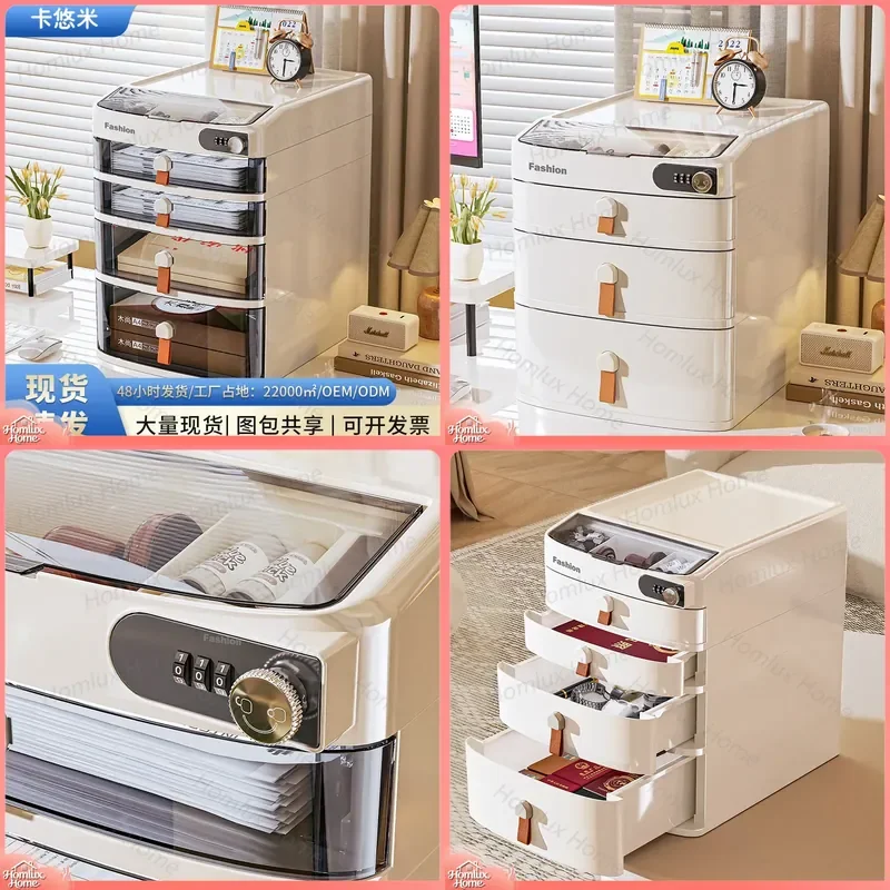 New Password Lock Box Large Capacity Home Office Document Storage Safe for Certificates Important Papers and Valuables