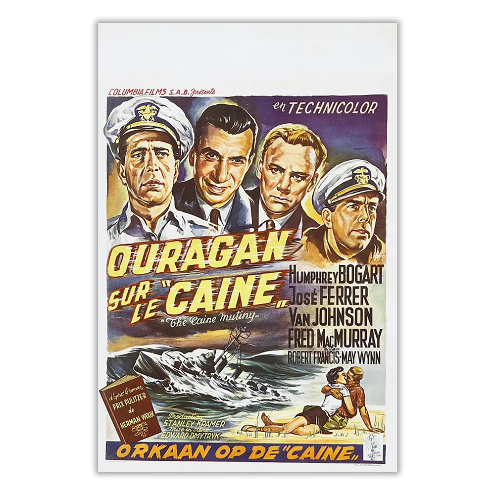 V2982 Caine Mutiny (2) винтажный классический фильм настенный шелковый постер HD искусство домашний деко подарок для дома и офиса