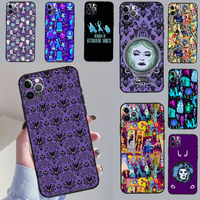 Haunted Mansion Phone Case For iPhone 11 12 13 14 15 Pro 12 13 Mini X XR XS Max 7 8 Plus SE 2022 Cover Coque