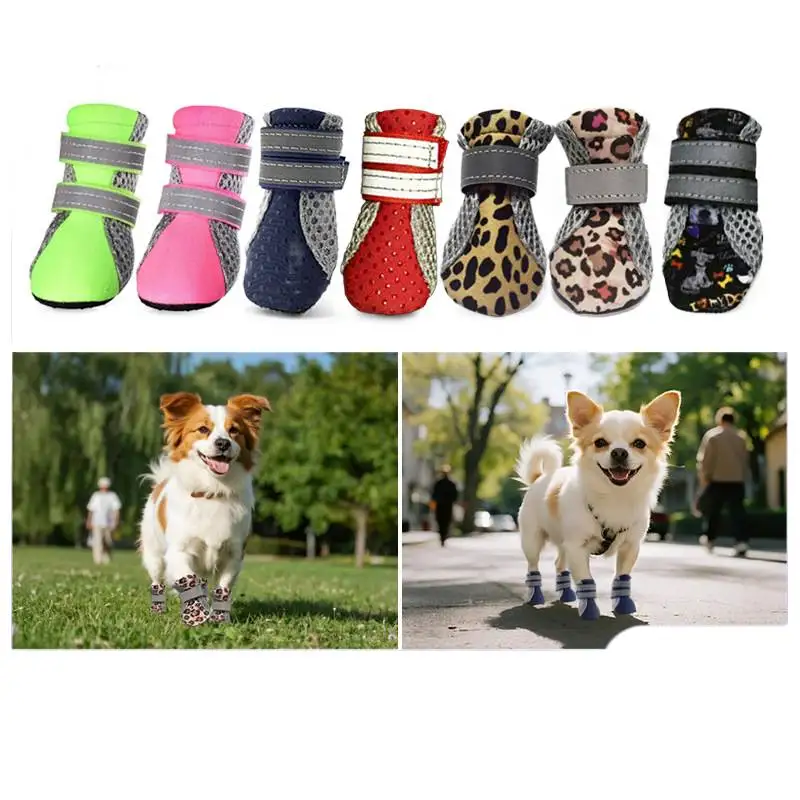 

Teddy Bichon Dachshund Dog Shoes Breathable Anti-Slip Reflective Wear-Resistant
