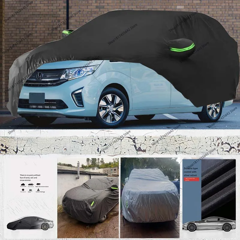 

Protective Full Car Cover for Honda Stepwgn Outdoor Full Car Covers All Weather Waterproof Windproof Protection