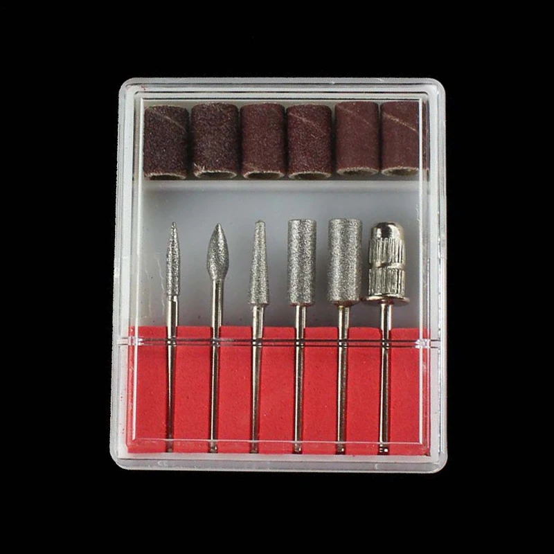 Milling Cutter For Manicure Ceramic Mill Manicure Drill Bits Milling Cutter Nail Files Buffers Equipment Ceramic &