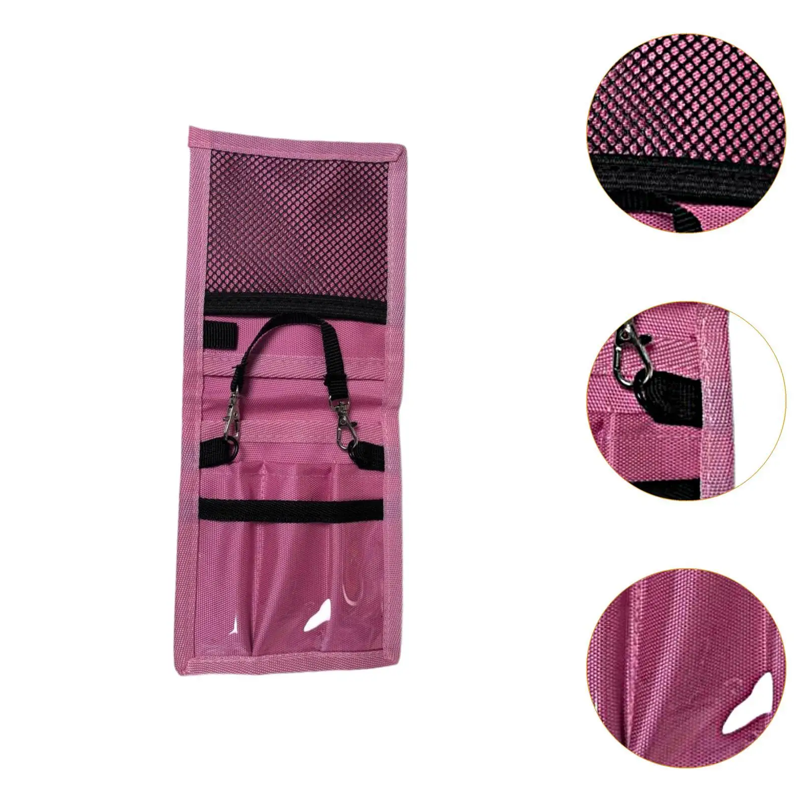 منظم حقيبة الممرضات الطبية للمدليين والأطباء البيطريين ومساعد الطبيب باللون الأزرق اللامع