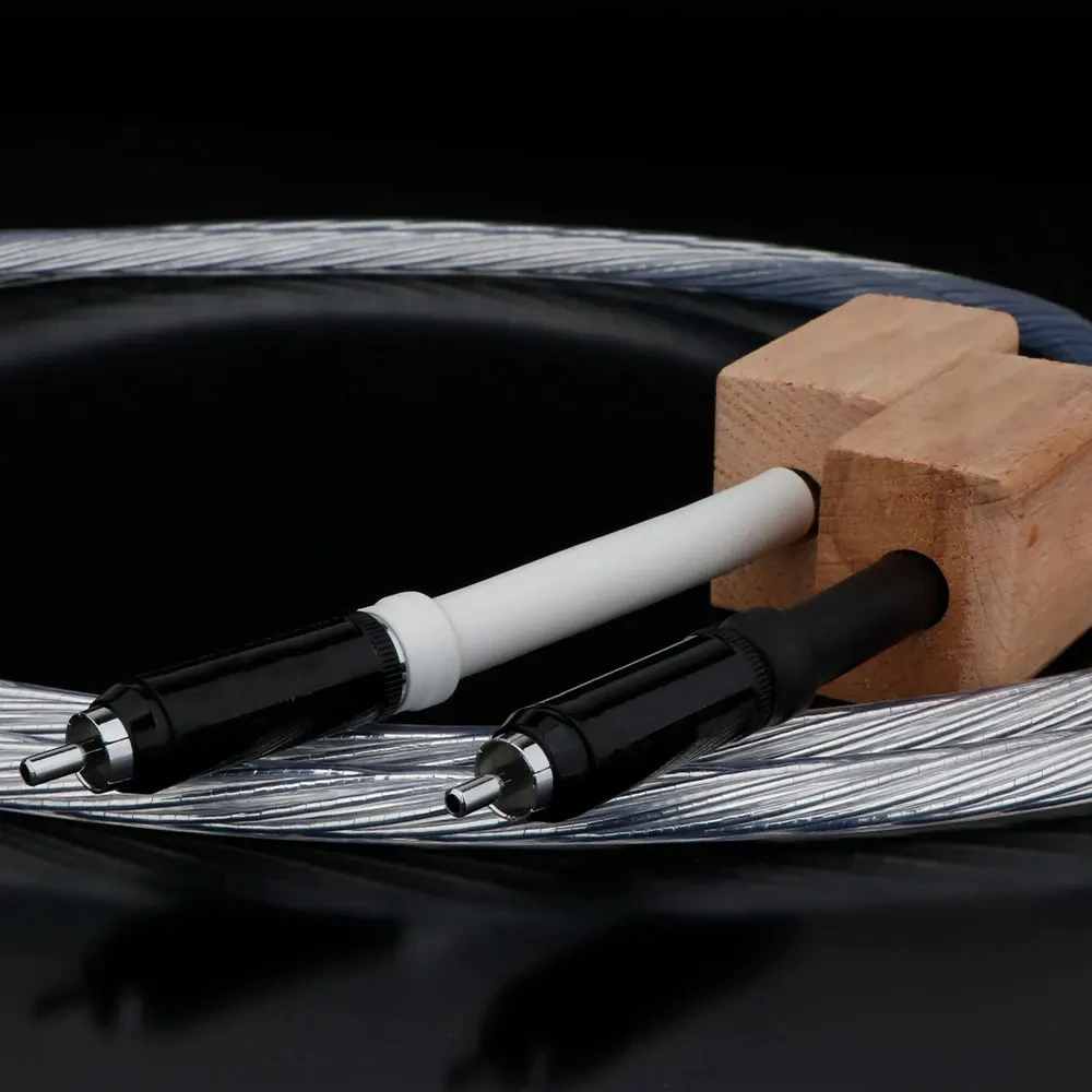 

Пара аудиокабелей RCA Соединительный кабель RCA HIFI с разъемом WBT-0152Ag