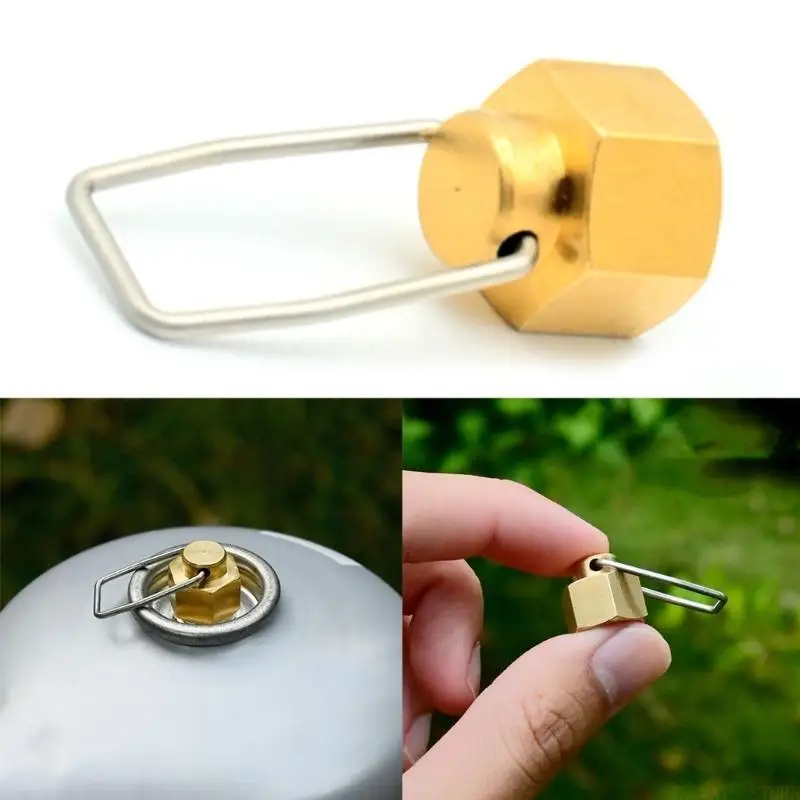 M5TC Outdoor Camp Stove Caps Cooking Burners Gas Tanks Caps Liquefied Gas Connection Line Blocking Caps Antileak Plug
