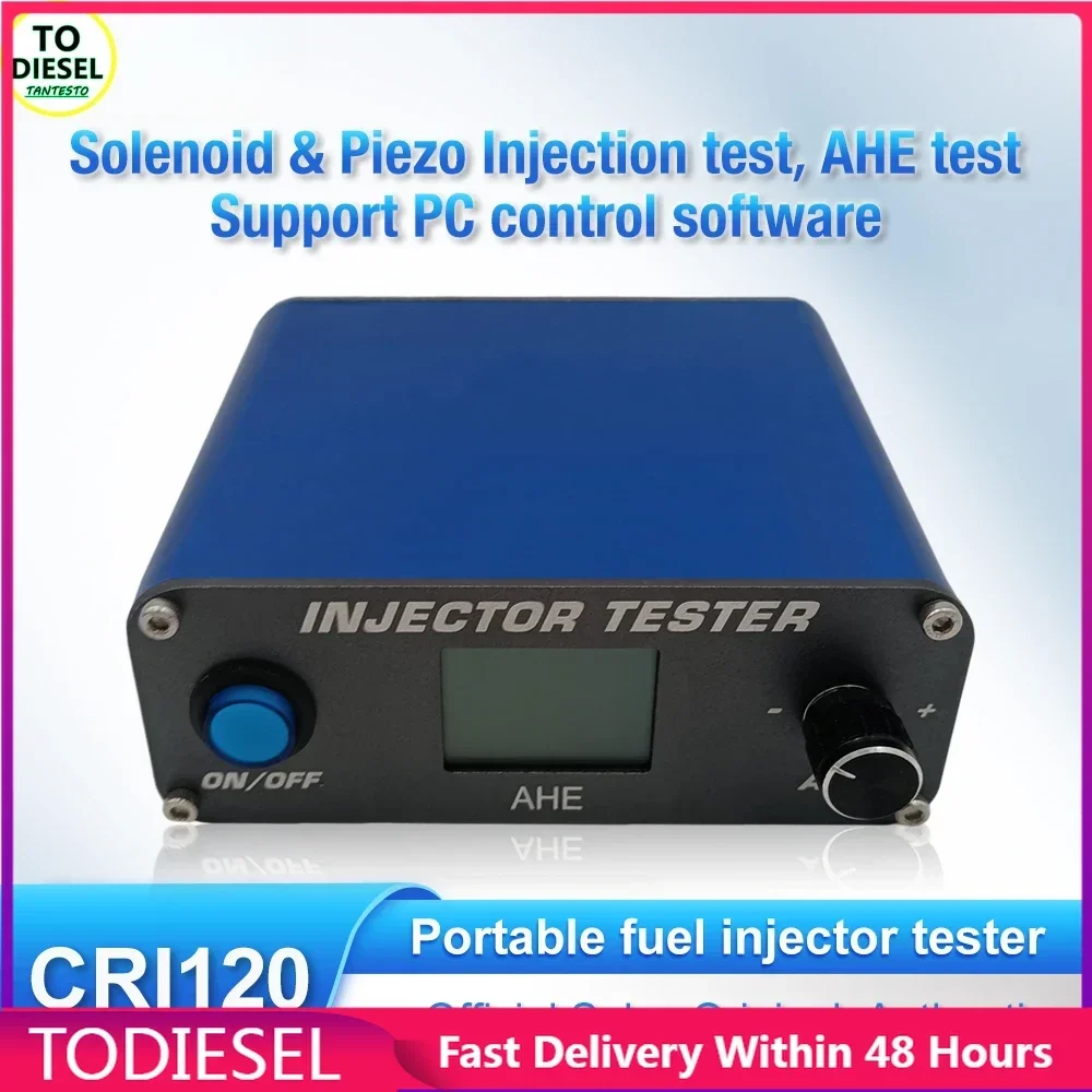 CRI120 Piezo Fuel Injector Tester With AHE USB Function For Densso Bosch  Delphhi Testable electromagnetic injector