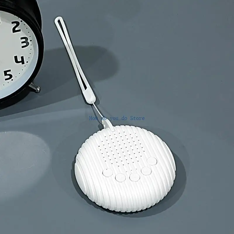 19QF White Noise Machine mit 10 natürlichen Klängen zeitgesteuertes Abschalten Babypflege Schlafhilfetherapie -Gerät,