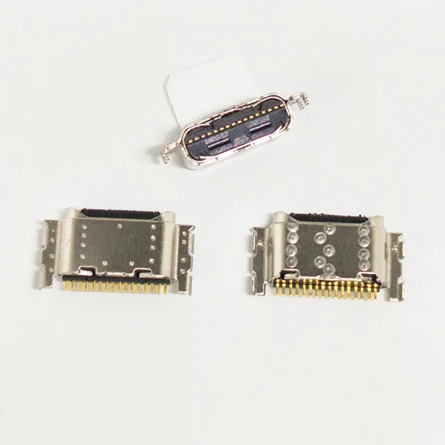 50-100 sztuk stacja ładująca USB Port ładowarki złącze Type-C 16pin wtyczka dla Realme C17 C25 C35 C51 C53 C55