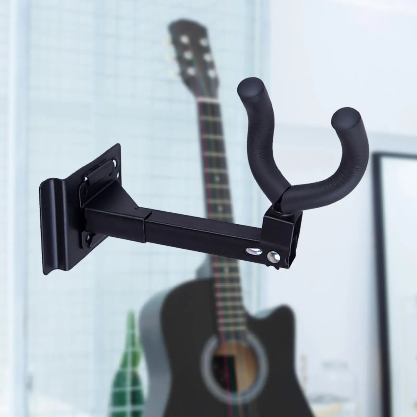 Guitar Display Stand Guitar Hooks with Slat Adapter, Non Slip Guitar Hanger,